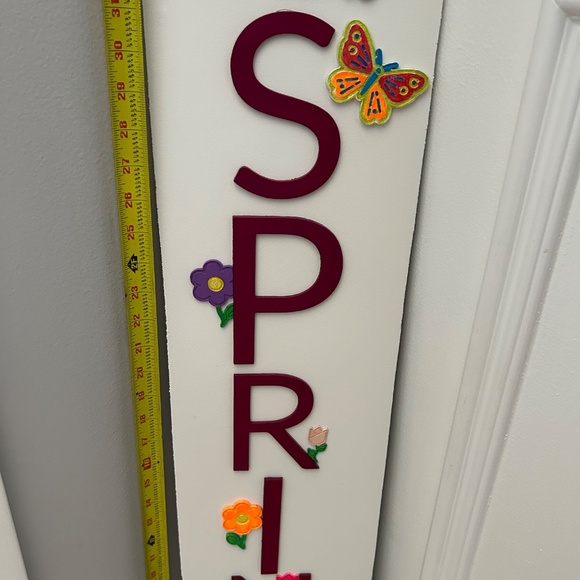 Spring door sign - Picture 2 of 3